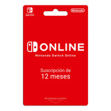 Tarjeta Nintendo Switch Online 12 Meses - Chilesteam