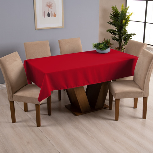 Toalha De Mesa Retangular Oxford 250x140cm - Só Maria