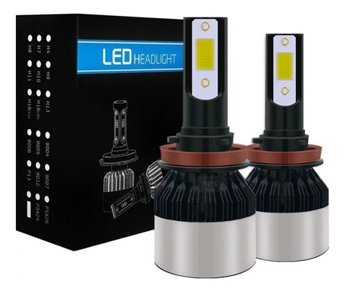 Faro Led Automático Para Coche H4 H1 H7 H11 H8 9005 H3 9006