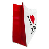 Bolsa Ecológica Reutilizable Grande I Love Arg