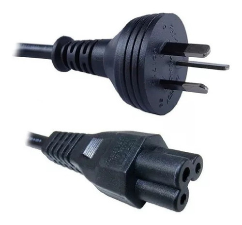 Cable Power Trebol Universal Para Cargadores Notebooks 1.5mt