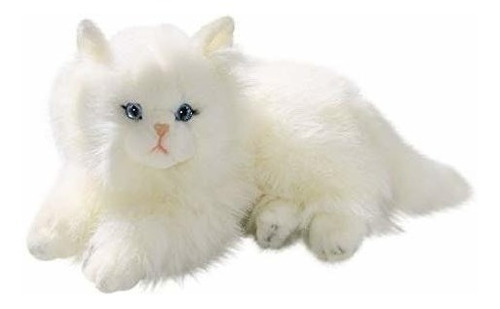 Gato Persa Blanco 12 Pulgadas 30cm Peluche De Juguete P...