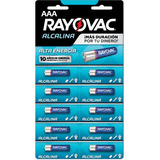 Troquelado Pilas Aaa X10 Unidades Rayovac