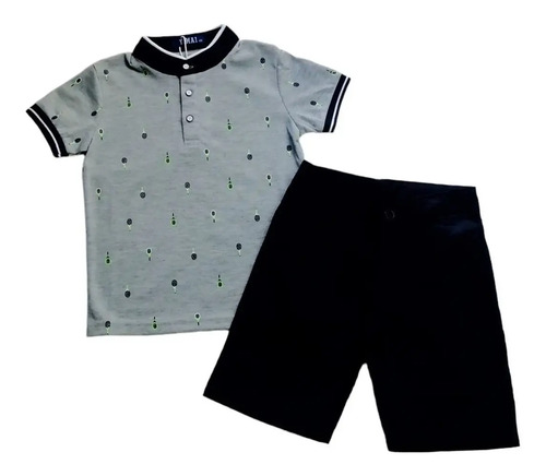 Conjunto Niño Playera Short Yimai 5018
