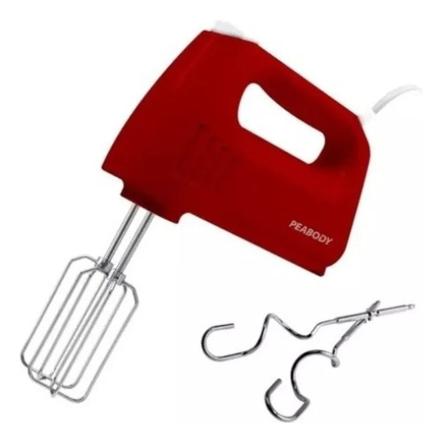 Batidora De Mano Peabody Pe-hm550 Roja P1 Color Rojo Outlet