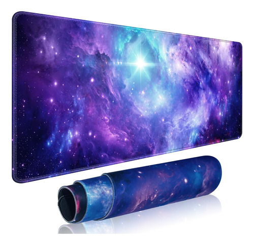 Alfombrilla De Ratón Kmlvile Galaxy Extended Xl Grande De 31