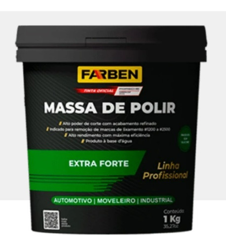 Masilla De Pulir Extra Fuerte X 1 Kg Farben 