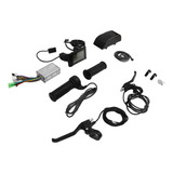 Kit De Controlador De Motor De Bicicleta Eléctrica 15a 36v 4