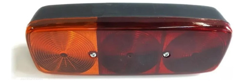 Faro Trasero P/ Merecedes Benz 1517 Rojo Ambar Fal Liso