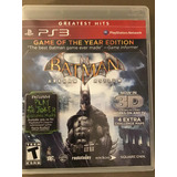 Juego Ps3 Batman Arkham Asylum