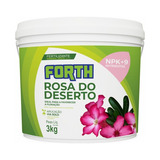 Fertilizante Forth Rosa Do Deserto Floração 3kg