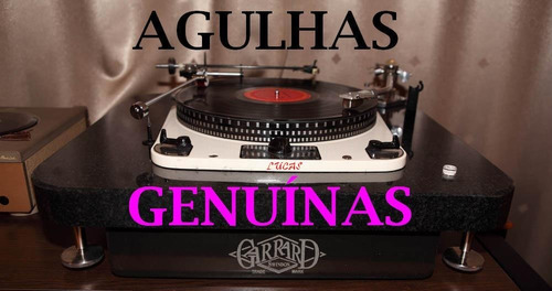 Agulha -para Toca Discos Gradiente Garrard S -125 Genuína !!