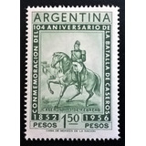 Argentina Caballos, Sello Gj 1062 Bat Caseros 56 Mint L13798