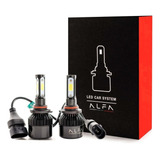 Kit De Luz Led Color Blanca Fria Para Auto Hb3 Alfa