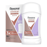 Kit De 2 Antitranspirant Rexona Clinical Barra Extra Dry 46g