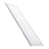 Panel Led De Aluminio Para Embutir O Colgar 120 X 30cm 48w Color Blanco