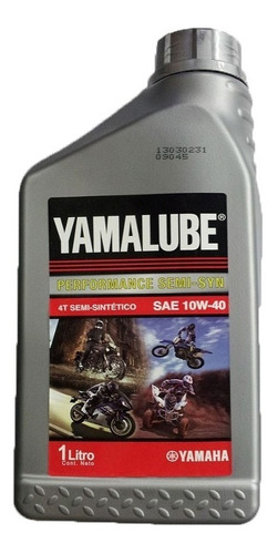 Aceite Yamalube 4t 10w40 Semi Sintetico Moto Solo Fas Motos