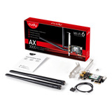 Adaptador Dual-band Ax3000 Wi-fi 6 Pcie We3000