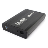 Cofre Case Para Disco Duro Hdd 3.5 Sata A Usb 3.0 6gbps