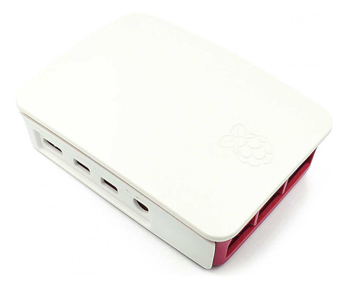 Caixa / Case Para Raspberry Pi 4 Em Plástico Resistente