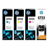 Combo Tintas Hp Gt51 + Gt52 Original Gt5810 Gt5820 Tank 410