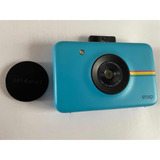 Câmera Instantânea Polaroid Snap Azul C/ Defeito