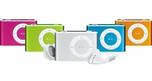 Reproductor Mp3 Clip Tipo Shuffle + Audifonos + Cable, 8gb