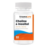 Choline & Inositol - Vitamin Life - 90 Tabletas