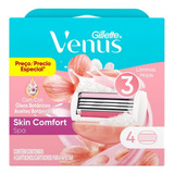 4 Unidades Carga Para Lâmina Gillette Venus Spa Breeze