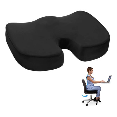 Cojín De Espuma Viscoelástica Para Coxis Para Auto Y Silla