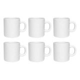 Set X6 Jarrito Café Oxford Biona Cerámica 100ml Jarro Vaso