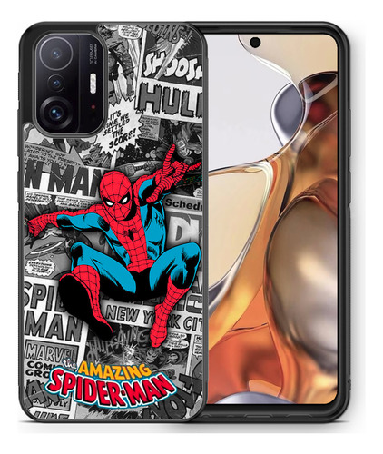 Funda Xiaomi 11t / 11t Pro Anime Manga Super Heroes Arte 