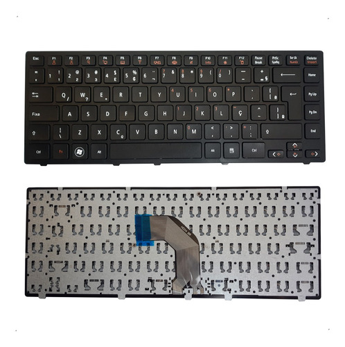 Teclado Notebook S425 S430 S460 N450 N460 S43 Abnt2