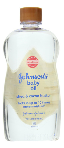 Johnson's - Aceite De Karite Y Manteca De Cacao, 20 Onzas Li