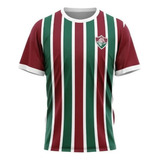 Camiseta Braziline Fluminense Rubor - Verde/vinho/branco
