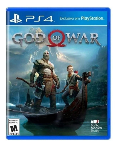 God Of War - Standard Edition Ps4 Físico - Sobre - Español 