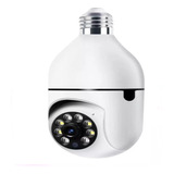 Camara Ip De Seguridad Ampolleta Motorizada 360° E27 Socket