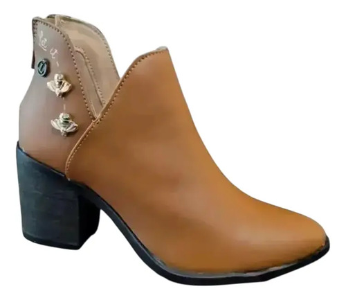 Botin Café De Mujer Loly In The Sky Camello