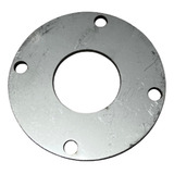 Flange Inox 304 C/ 4 Furos 3mm Base Redonda Corrimão C/ 4 Un