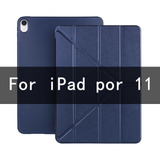 Para iPad Pro 11 Pulgadas 2018 Funda Smart Cover Silicona Tp