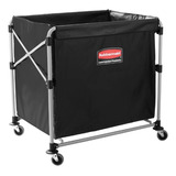 Rubbermaid Comercial Plegable Xcart Acero 8 Bushel Carrito 3