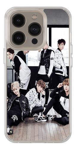 Funda Transparente Para iPhone Banba Bts )