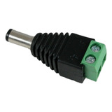 Ficha Plug Jack Macho Con Bornera Cctv Bolsa De 100 Unidades