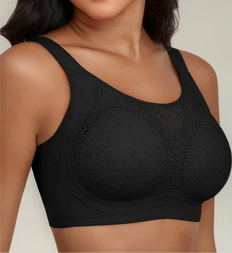 Brasier De Copa Completa Cómodo Y Encaje Para Mujer