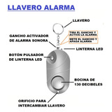 Alarma Personal Llavero Defensa Antirobo Emergencia Fc151d