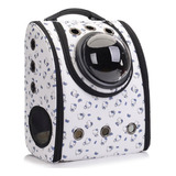 Maleta Morral Astropet Burbuja Mascota Gatos Perros De Lujo