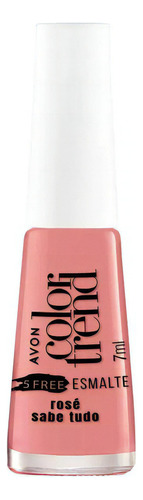 Avon - Color Trend Esmalte Rose Sabe Tudo 7ml