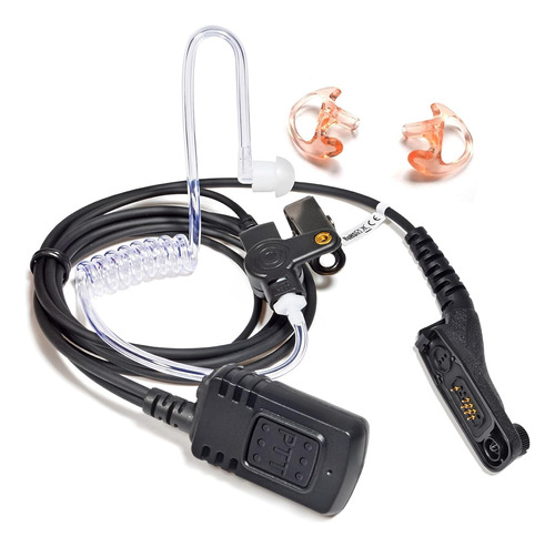 Auricular De Radio De Vigilancia Para Motorola Serie Apx, Au