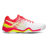 Tenis Asics Resolution 7 Para Tennis Cancha Dura Djokovic