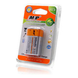 Batería Recargable De 9 V De Mp, Nimh, 300 Mah, 9 Voltios